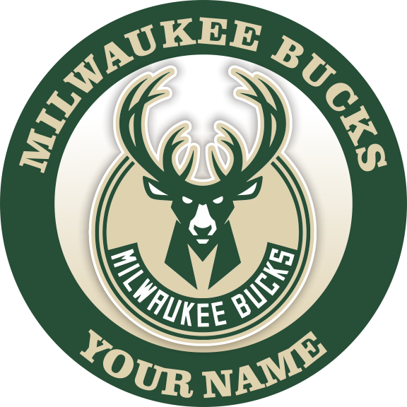 Milwaukee Bucks Customized Logo iron on paper